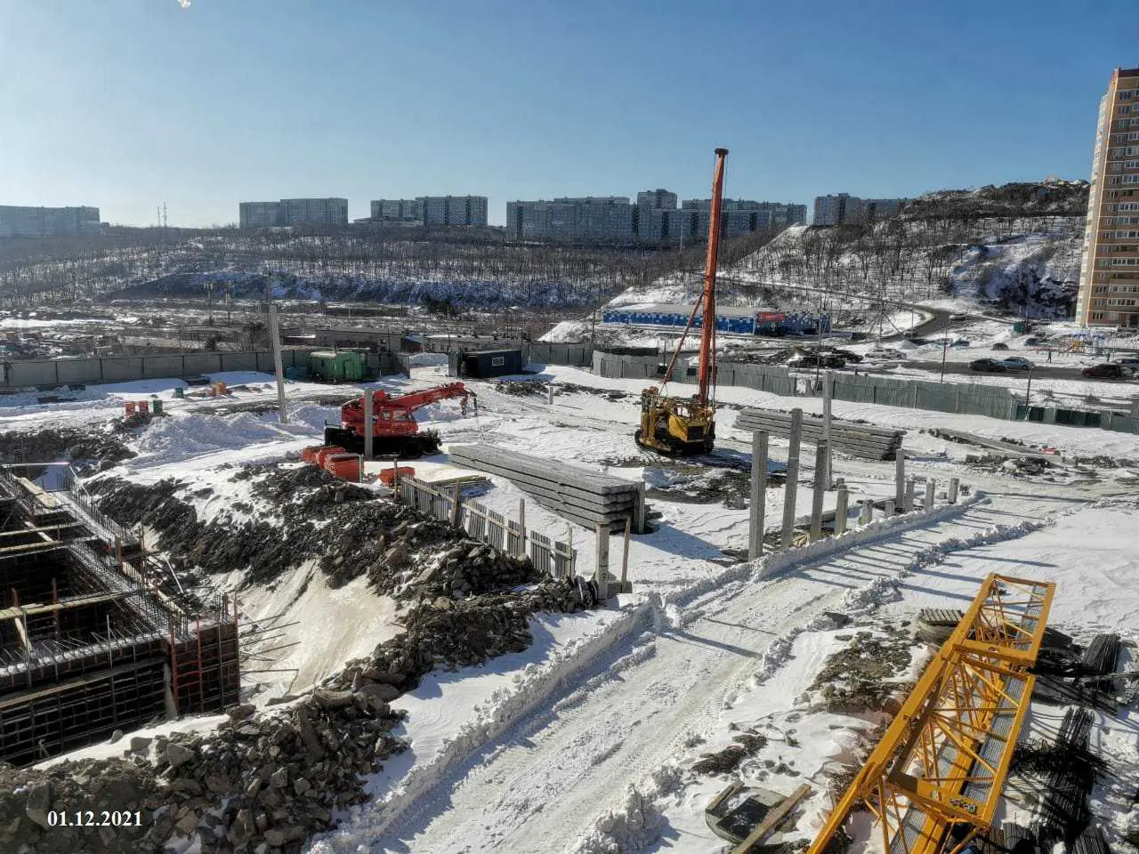 Жилой комплекс Зелёный бульвар, Декабрь, 2021, фото №1